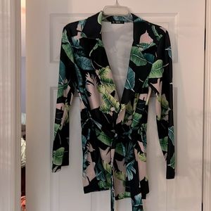 Tropical blazer jacket